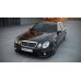 Накладка сплиттер на передний бампер на Mercedes E W211 AMG 63 рестайл